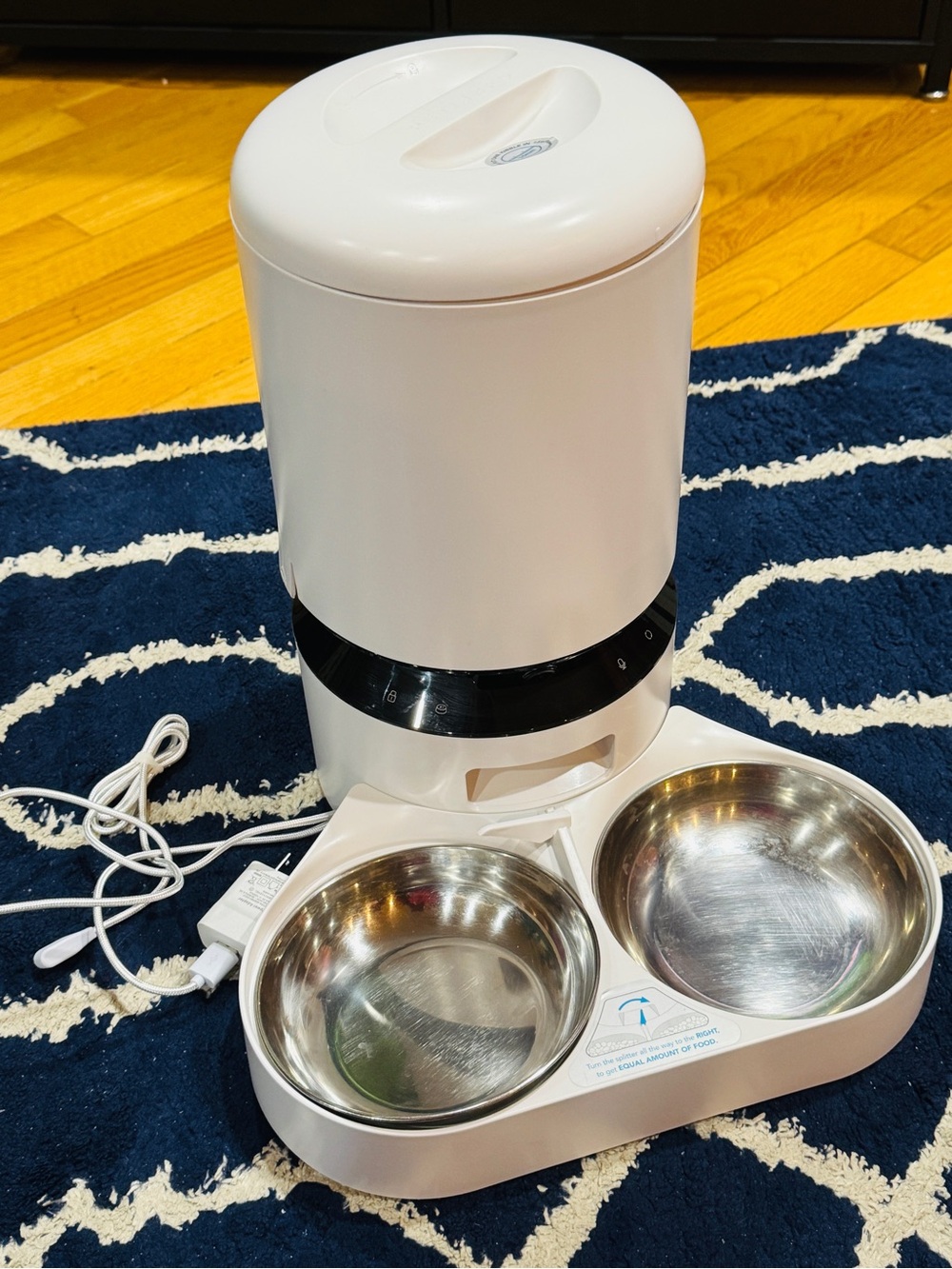 Petlibro Granary Smart Camera Feeder Dual Bowl With 4 Food Desiccant Bags
